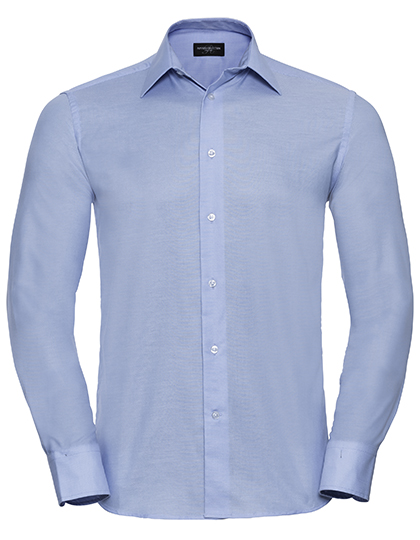 Men`s Long Sleeve Tailored Oxford Shirt  Z922